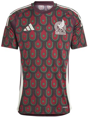 Mexico home jersey soccer uniform men's first football kit tops sports shirt 2024-2025